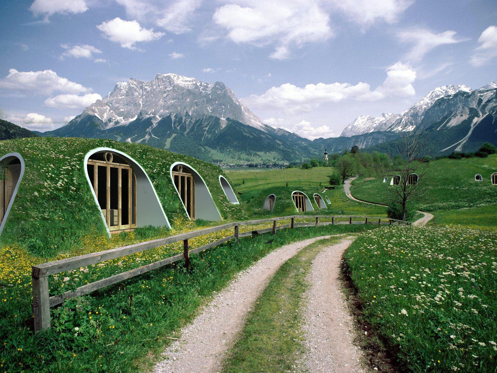 La maison de hobbit accessible et respectueuse de l’environnement